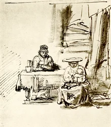 Familienszene