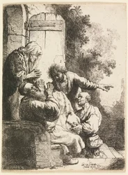 Josephs Mantel wird Jakob gebracht