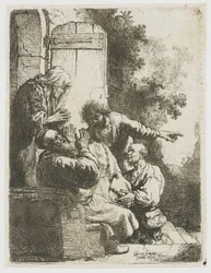 Josephs Mantel wird zu Jakob gebracht