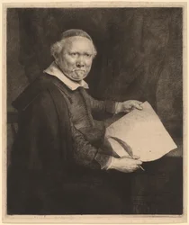 Lieven Willemsz van Coppenol: die größere Platte