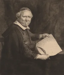 Lieven Willemsz van Coppenol: die größere Platte, 1658