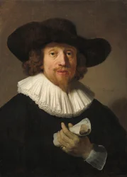 Mann mit Notenblatt, 1633