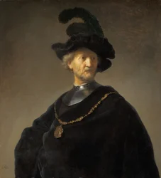 Alter Mann mit einer Goldkette, 1631