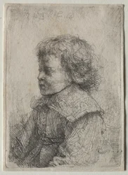 Porträt eines Jungen im Profil, 1641