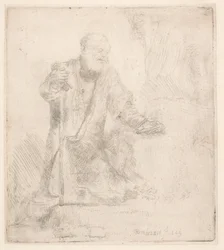 Der reuige Heilige Petrus
