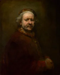 Selbstporträt im Alter von 63 Jahren, 1669