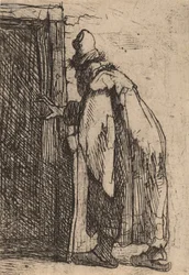 Die Blindheit des Tobit: eine Skizze, ca. 1629