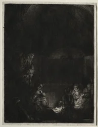 Die Grablegung, um 1654