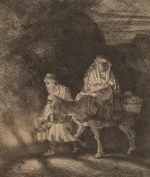 Die Flucht nach Ägypten: ein Nachtstück, 1651