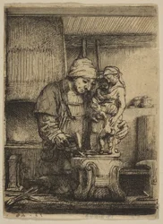 Der Goldschmied, 1655