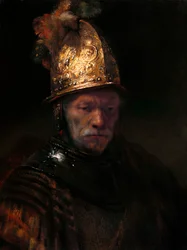Der Mann mit dem Goldhelm, um 1650