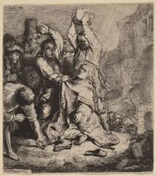 Die Steinigung des Heiligen Stephanus
