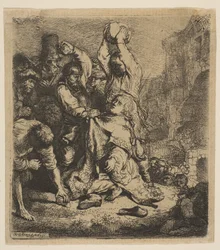 Die Steinigung des Heiligen Stephanus, 1635