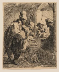 Die flanierenden Musiker