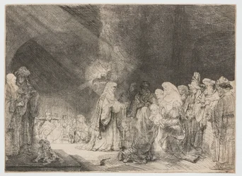 Die Darstellung im Tempel: Querformat