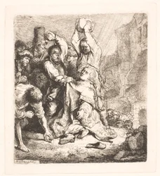 Die Steinigung des Heiligen Stephanus
