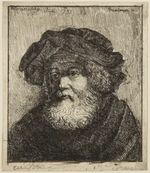 Alter Mann mit Mütze