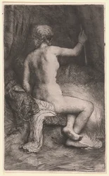 Frau mit dem Pfeil