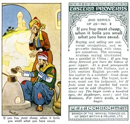 Wenn du billiges Fleisch kaufst, riechst du beim Kochen, was du gespart hast, 1932
