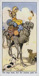 Die Hunde bellen, aber die Karawane zieht weiter