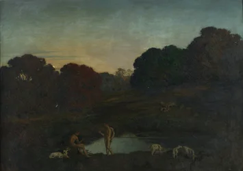 Pastorale Szene