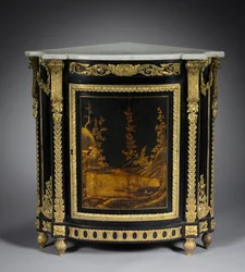 Eckschrank, ca. 1765-1770