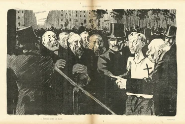 Illustration von Hermann-Paul (1864-1940) in Le Canard Sauvage