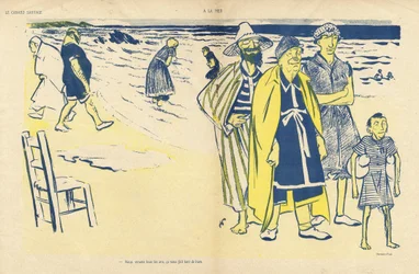 Illustration von Hermann-Paul (1864-1940) in Die Wildente