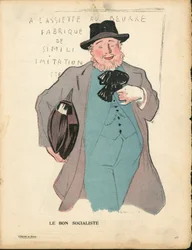 Der Butterteller, Nummer 231, Satirisch in Farben