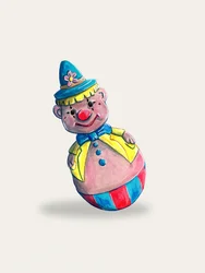Fröhlicher Roly Poly Clown