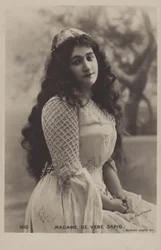 Clementine de Vere Sapio, französisch-amerikanische Opernsopranistin