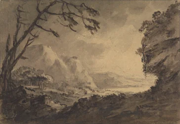 Eine felsige Landschaft