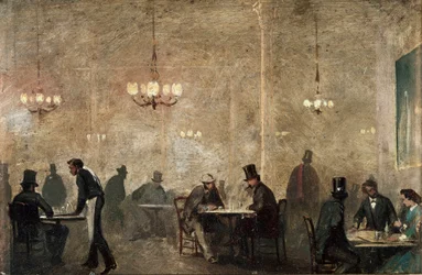 Das Café, ca. 1860-65
