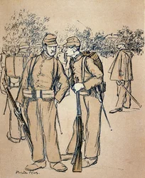 Karikatur in L