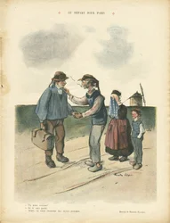 Illustration von Ricardo Flores (1878-1918) in Le Rire