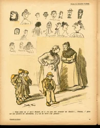 Die Butterplatte, Nummer 366, Satirisch in Farben