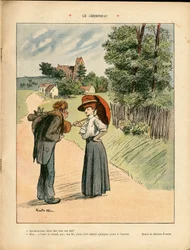 Das Lachen, Satirisch in Farben