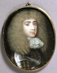 Porträtminiatur von Robert Porter, um 1660
