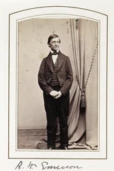 R W Emerson, ca. 1860