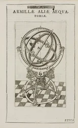 Tycho Brahes äquatoriale Armillarsphäre, um 1580