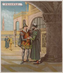 Illustration für Der Kaufmann von Venedig