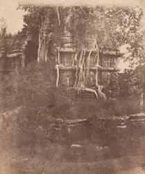 Tempel in Hallibeed, Indien