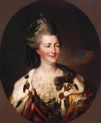 Porträt von Katharina II.