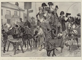 Zum Derby vor hundert Jahren