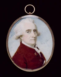 Selbstporträt-Miniatur