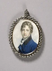 Porträtminiatur von John Norris von Hughenden, ca. 1795-1800