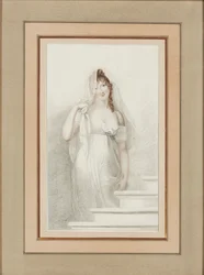 Porträt von Madame Récamier 1777-1849