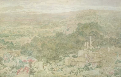 Ansicht der antiken Stadt Tlos in Lykien, 1883