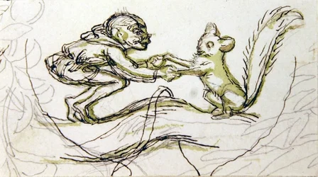 Kobold und Eichhörnchen