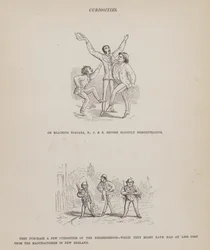 Seite aus Die amerikanische Tour von Messrs Brown, Jones und Robinson